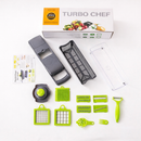TurboChef- Fatiador Cortador Ralador De Legumes Verduras Frutas Alimentos