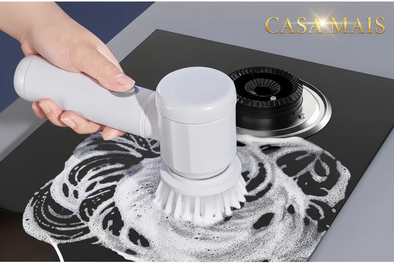 Limpador Elétrico Portátil Sem Fio Luxclean 5 em 1 – Limpeza Profunda em Segundos