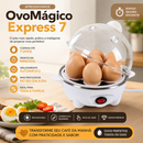 OvoMágico Express 7 – Cozedor Elétrico Multifuncional para Ovos