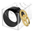 Organizador De Cintos Em Acrilico para 6 compartimentos