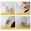 Lâmpada De Mesa De Madeira Moderna Alimentada Por USB Luz De Noite Para Iluminação Do Quarto abajur