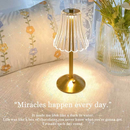 Luminária Abajur de Mesa com Barra de LED para Iluminação Interna, Sensor de Toque, Sem Fio e Três Cores