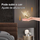 Dourado Pendente Led Borboleta 3 Cores em 1 Luz Luminária De Teto Do Quarto Iluminação Criativo