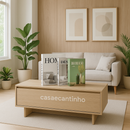 Kit Livro Caixa Decorativo Casa Mais – Porta-Objetos Elegante (3 Unidades)