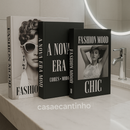 Kit Livro Caixa Decorativo Casa Mais – Porta-Objetos Elegante (3 Unidades)