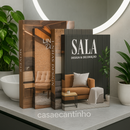 Kit Livro Caixa Decorativo Casa Mais – Porta-Objetos Elegante (3 Unidades)