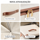 Caixa de armazenamento de algodão de roupas grande cremalheira tecido cesta dobrável quarto