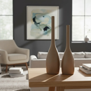 Vaso Garrafa Decorativo Colonial em Cerâmica Premium – Casa Mais