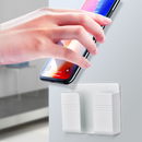 Suporte de Parede Multifuncional com Adesivo Sem Furos – Caixa Organizadora Multiuso Casa Mais