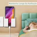 Suporte de Parede Multifuncional com Adesivo Sem Furos – Caixa Organizadora Multiuso Casa Mais