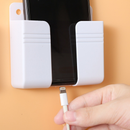 Suporte de Parede Multifuncional com Adesivo Sem Furos – Caixa Organizadora Multiuso Casa Mais