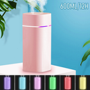 Umidificador De Ar E Aromatizador Grande 24H Com 2 Saídas De Ar 3 Em 1 Multifuncional Com LED