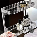 Porta Maquiagem e Perfumes Casa Mais – Organizador de Prateleira Premium