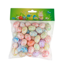 Ovos Decorativos de Páscoa com Glitter – Enfeite Sazonal Casa Mais (50 unidades)