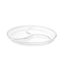 Petisqueira Wolff Pearl Cristal Incolor Ideal para Queijos e Petiscos