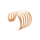 Elegance Home Argolas para Guardanapo 4 Peças – Dourado Premium