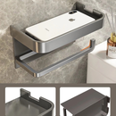 Porta Papel Higiênico Premium Casa Mais – Instalação Sem Furos