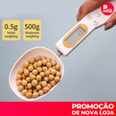 Colher  Medidora Digital -  500g  Tela LCD Iluminada
