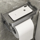 Porta Papel Higiênico Premium Casa Mais – Instalação Sem Furos