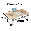 Mesa Portátil Elegance para Notebook – Home Office Premium | Casa Mais