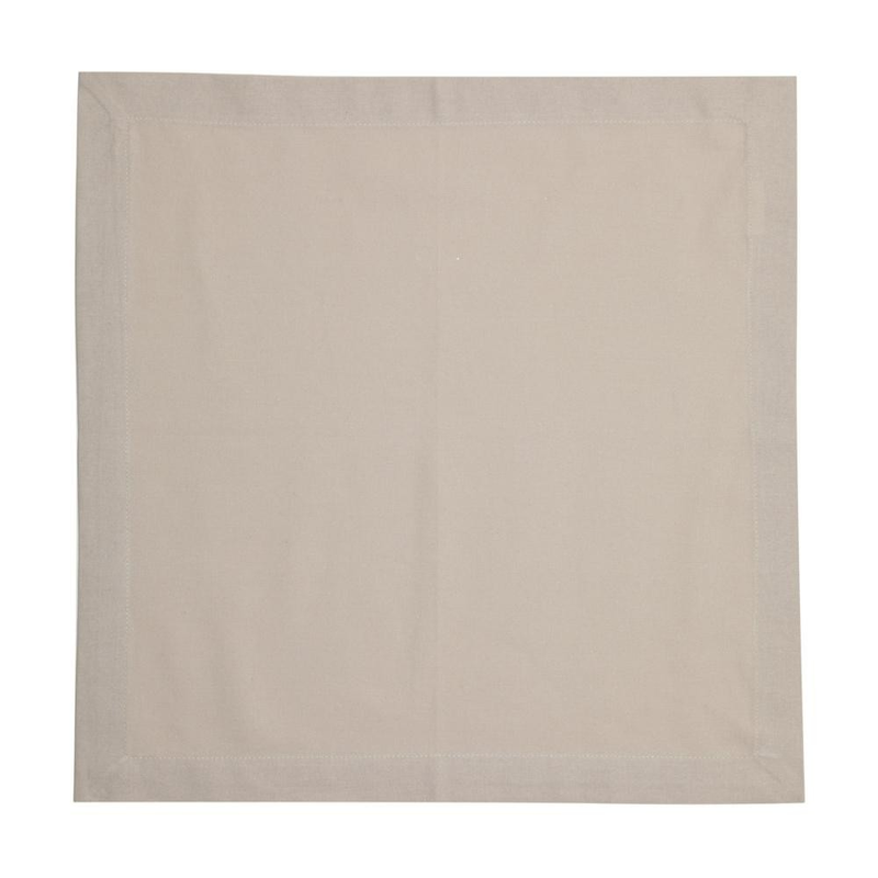 Kit 2 Guardanapos Elegance Home Wolff – Algodão Areia