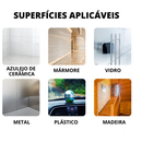 Fita Dupla Face Extra Forte Transparente NanoGel Silicone Mágica Adesiva Cola na Parede Móvel Porta