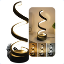 Abajur Moderno Quarto Luminária Noturna De Mesa Criado Mudo Cabeceira Quarto Luz De Led Circular