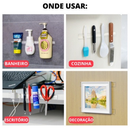 Fita Dupla Face Extra Forte Transparente NanoGel Silicone Mágica Adesiva Cola na Parede Móvel Porta